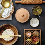 Hand-Carved Wood Rolling Pin - 3 Styles