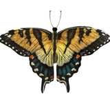 Hand Painted Metal Wall Hanging Butterfly - 9 Styles