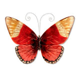 Hand Painted Metal Wall Hanging Butterfly - 9 Styles