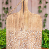 Wildflower Wooden Serving Board - 2 Sizes
