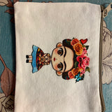 Frida Canvas Coin Purse - 6 Styles