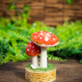 Felt Woodland Mushroom - 3 Styles