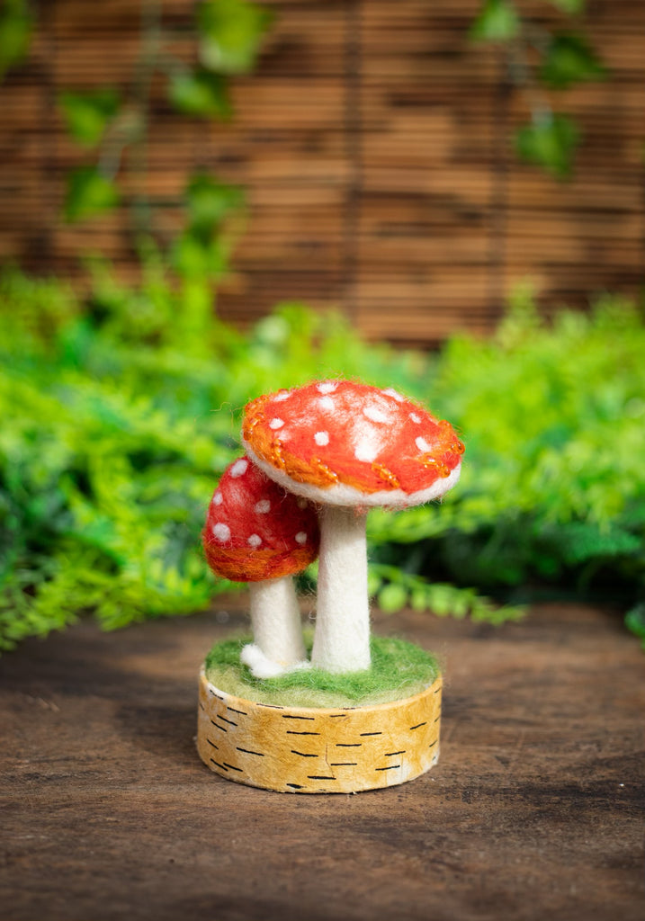 Felt Woodland Mushroom - 3 Styles