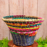 Multi-Color Coiled Kantha Bowls - 3 Sizes