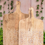 Wildflower Wooden Serving Board - 2 Sizes