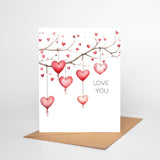 Love Tree Greeting Card