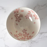 Hasui Sakura Porcelain Rice Bowl