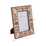 4 x 6 Wooden Petals Photo Frame