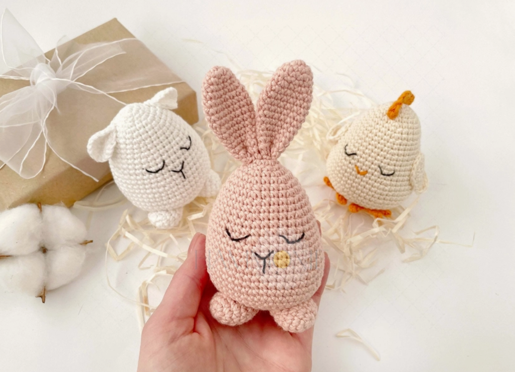 Crochet Easter Eggs - 3 Styles