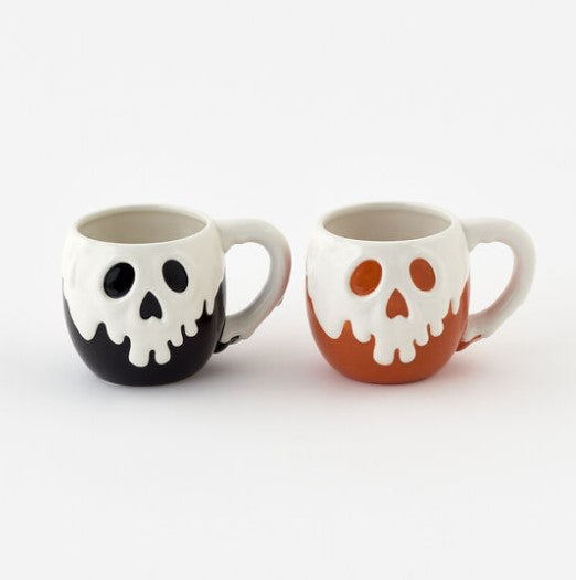 Halloween Skull Mugs - 2 Colors
