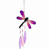 Dragonfly Glass Suncatcher/Wind Chime