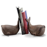 Cast Iron Whale Bookends