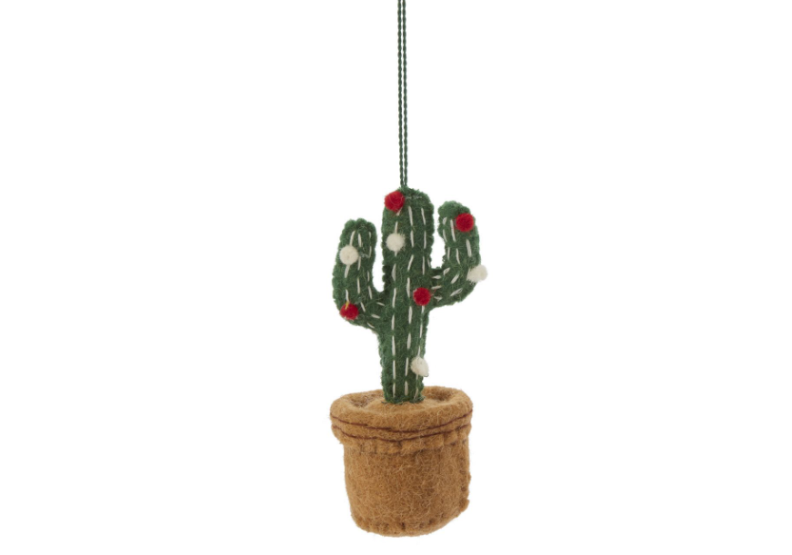 Festive Cacti Ornament - 3 Styles
