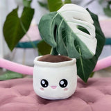 Monstera Deliciosa Albo Variegata Plushie