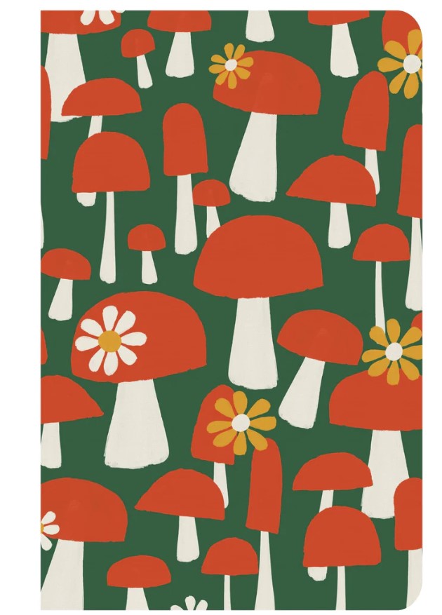 Groovy Mushrooms Classic Layflat Notebook
