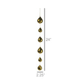 Strand Of Glass Bulbs - 2 Styles