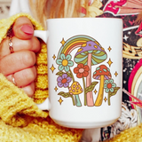 Groovy Retro Mushroom Mug - 5 Styles