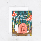 Belated Snail Card