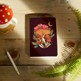 Midnight Mushrooms Classic Layflat Notebook