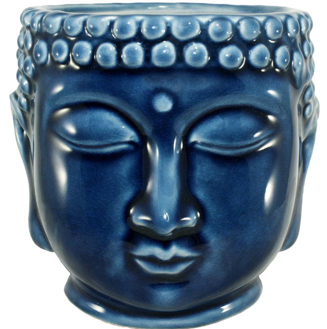 Mini Buddha Head Pot