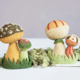 Wool Felt Mushrooms - 2 Styles