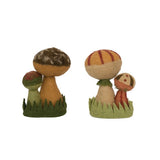 Wool Felt Mushrooms - 2 Styles