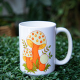 Groovy Retro Mushroom Mug - 5 Styles