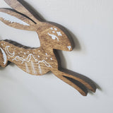 Celestial  Rabbit Wood Wall Art