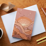 Desert Sunset Soft Touch Layflat Notebook