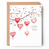 Love Tree Greeting Card