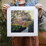 Magnolia Season Print by Noelle Phares