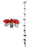 Ladybug Driftwood Capiz Garland