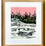 Hot Springs Print by Noelle Phares