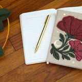 Double Bloom Embroidered Journal