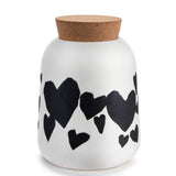 Bold Floral Cork Lid Canister - 2 Styles/2Sizes