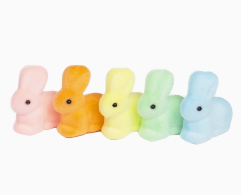Mini Easter Bunnies - 5 Pack/2 Colors