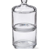 Clear Stacking Jar with Lid