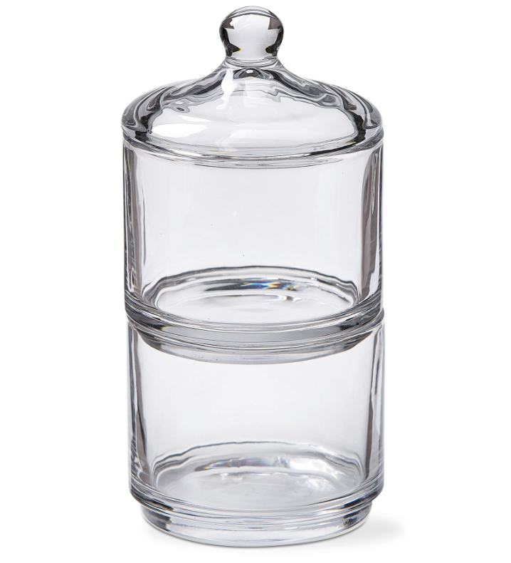 Clear Stacking Jar with Lid