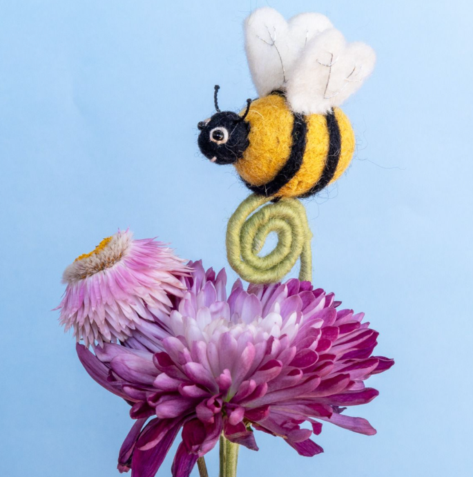Felted Garden Frond Friends - 6 Styles