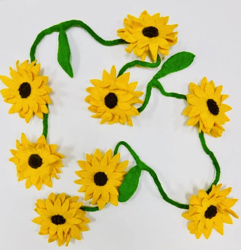 Floral Felt Garlands - 4 Styles