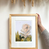 June in the WUI Print by Noelle Phares