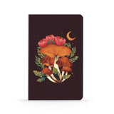 Midnight Mushrooms Classic Layflat Notebook