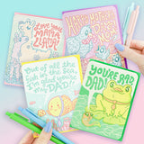 Mama Llama Greeting Card