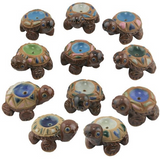 Handmade Glazed Ceramic Turtle