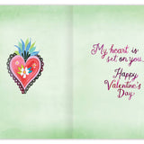 Sacred Hearts Valentine's Day Card