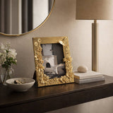4 x 6 Gold Resin Spring Time Frame