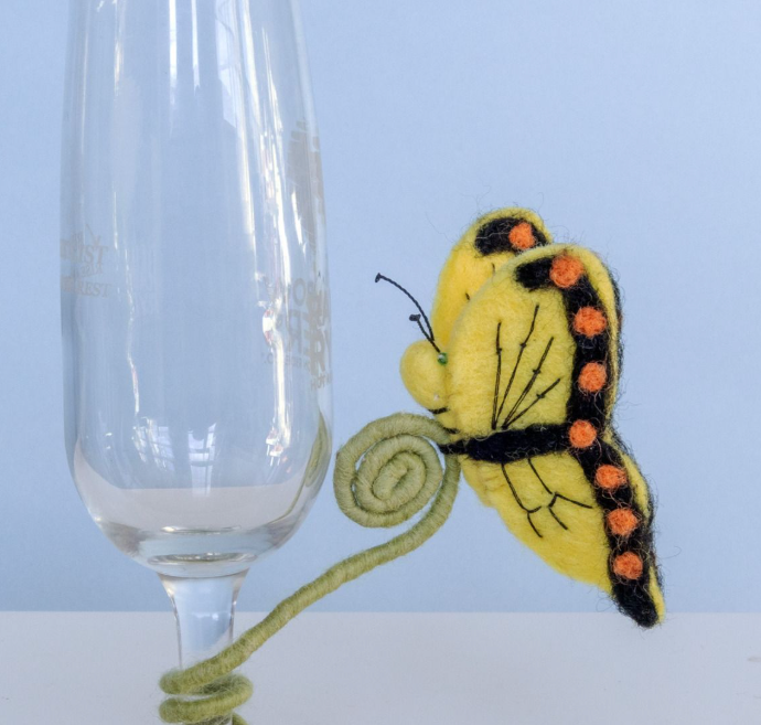 Felted Garden Frond Friends - 6 Styles