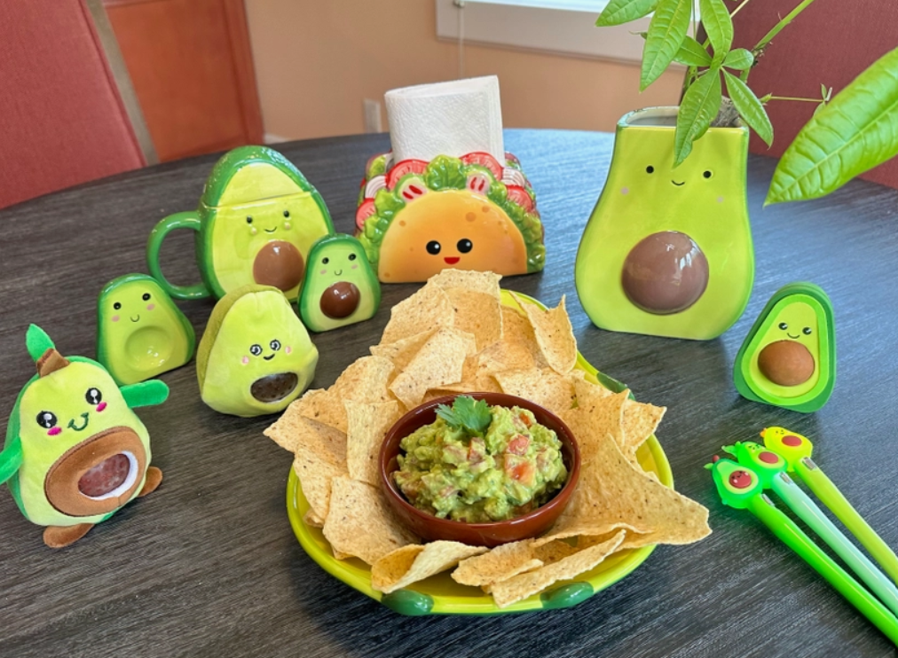 Avocado Salt & Pepper Shakers