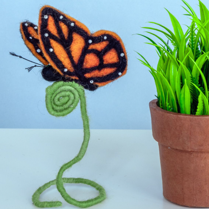 Felted Garden Frond Friends - 6 Styles