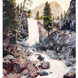 Vernal Falls Print by Noelle Phares